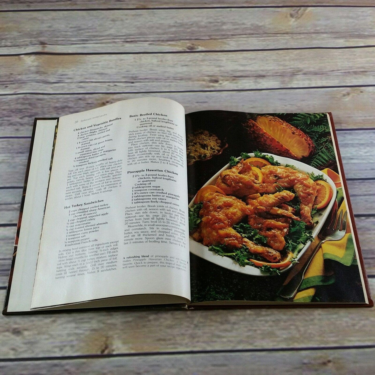 Vintage Chicken and Turkey Cookbook Turkey Recipes Binder 1970s 1980s Better Homes and Gardens Pheasant Duck Game Birds Hardcover