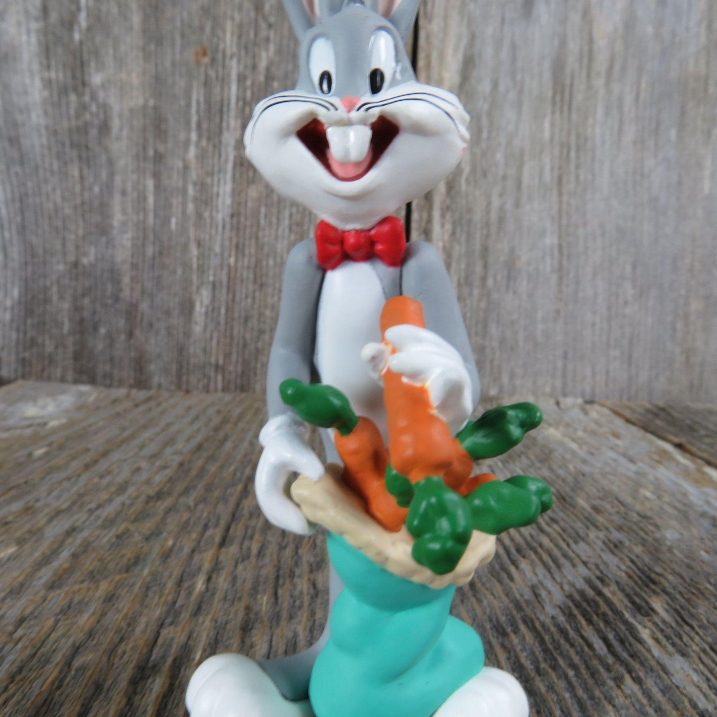 Vintage Bugs Bunny Hallmark Ornament Christmas Looney Tunes Toy Sack Carrots 1993