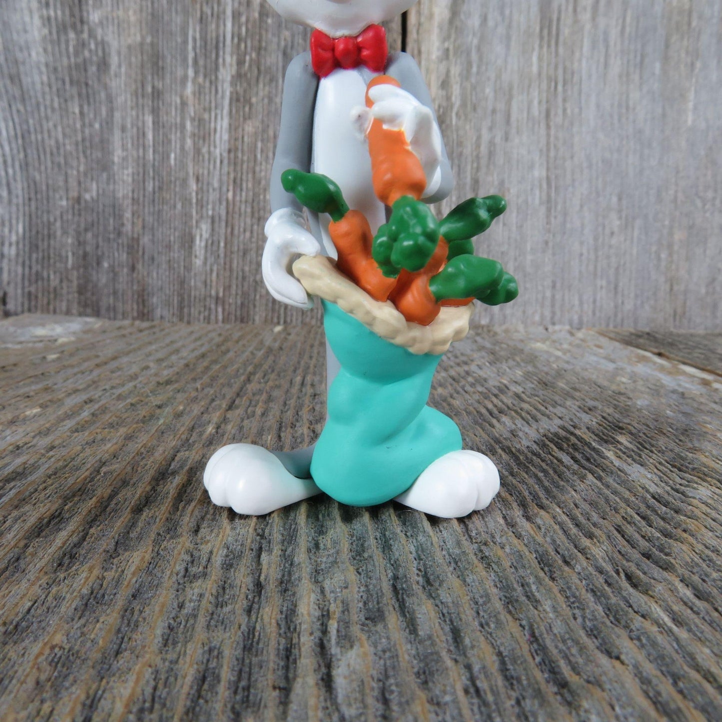 Vintage Bugs Bunny Hallmark Ornament Christmas Looney Tunes Toy Sack Carrots 1993