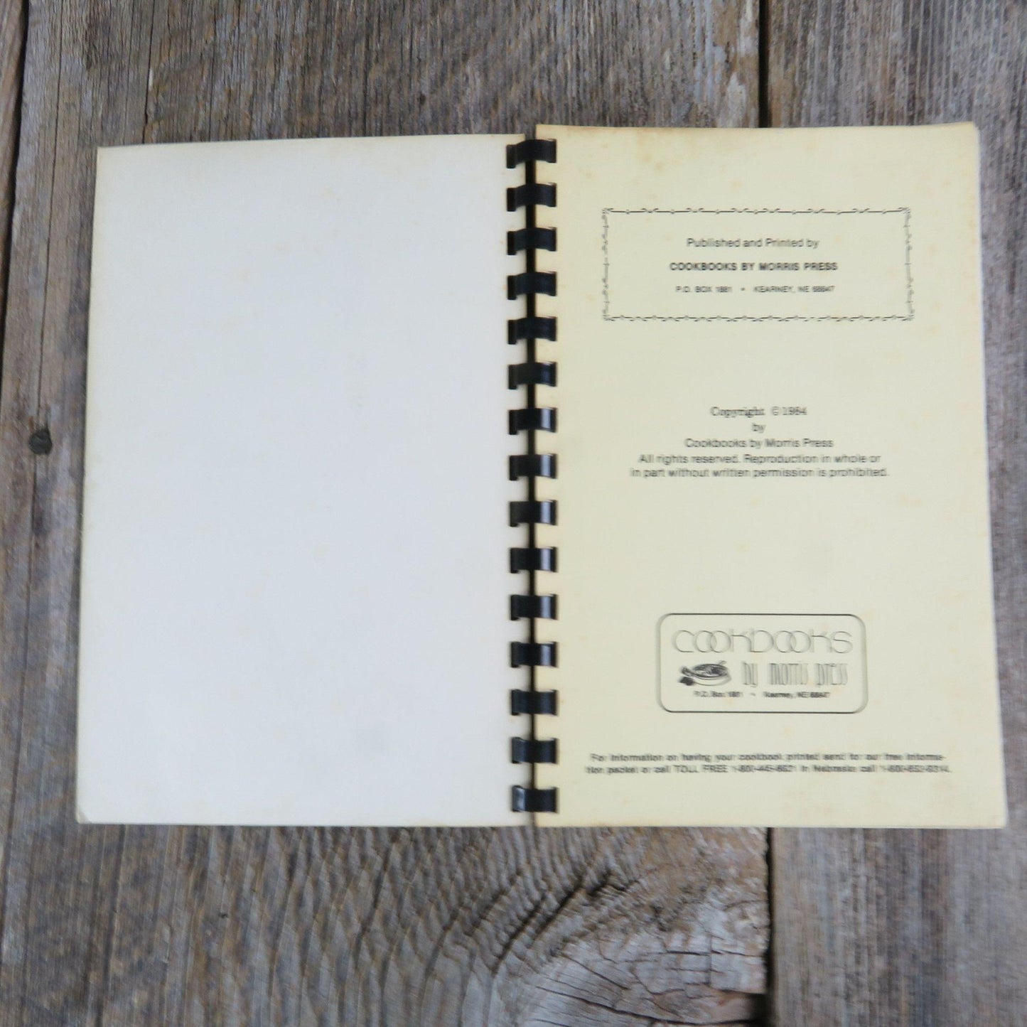 Vintage California Church Cookbook Redwood Region Recipes Eureka First Church of Nazarene 1984