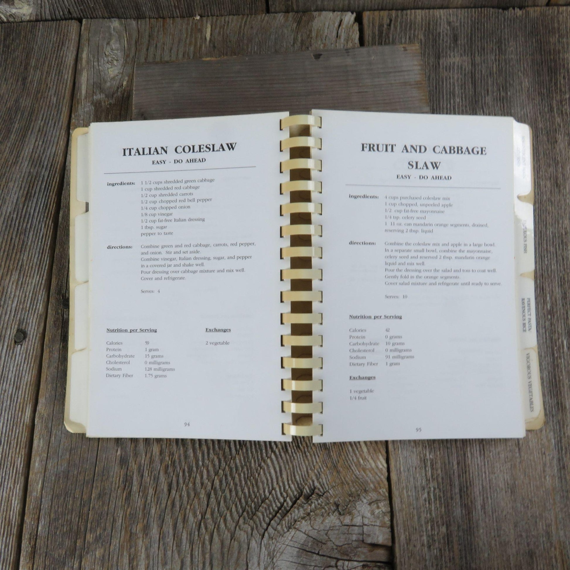 Vintage Fat Free Living Cookbook Jyl Steinback Healthy Diet Food Plan Low Fat 1994 Diet Microwave Meals - At Grandma's Table