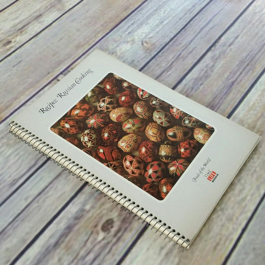 Vtg Russian Cookbook Recipes Russian Cooking Life Books Foods of the World 1969 Spiral Bound Russian Food Recipes