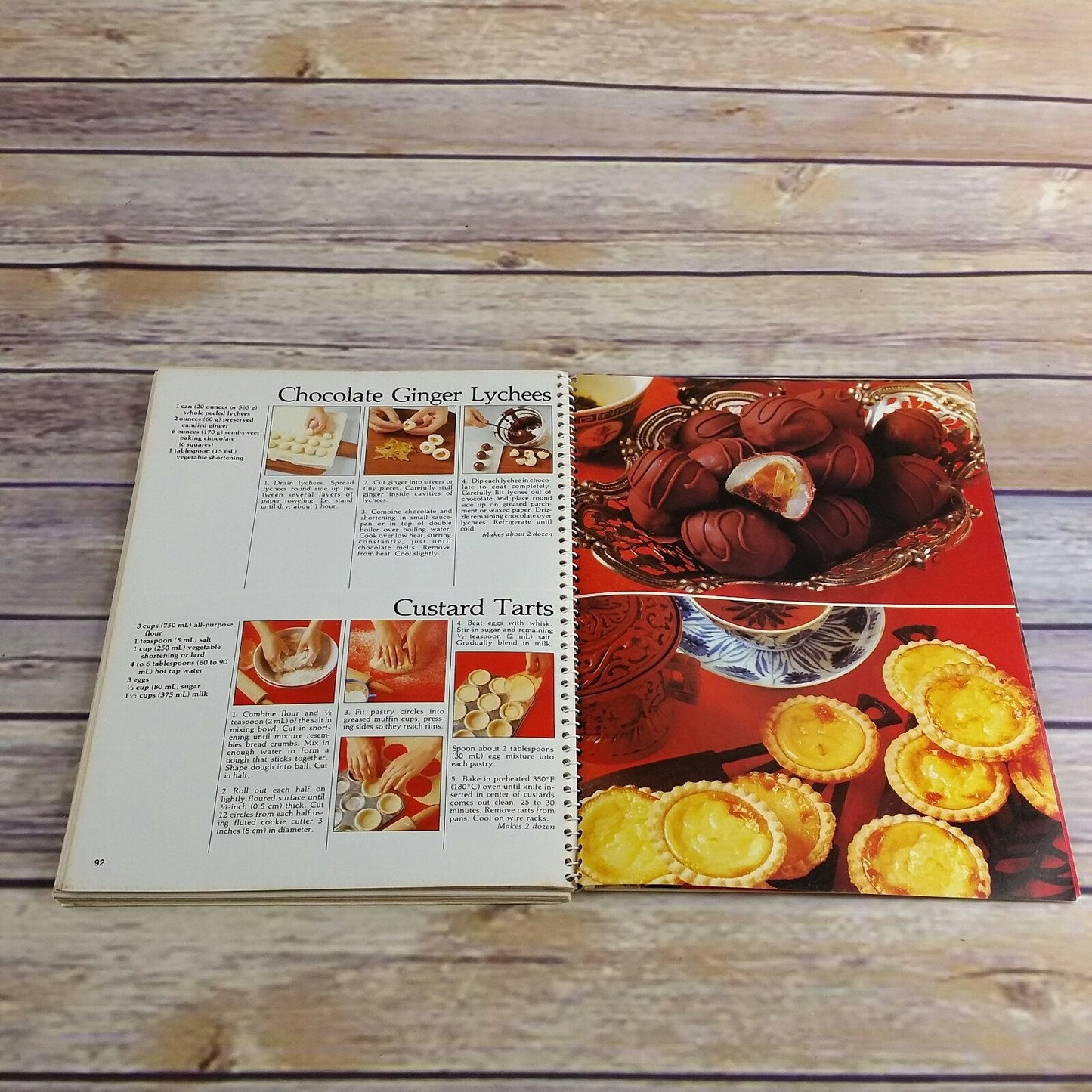 Vintage Cookbook Chinese Cooking Class Consumer Guide 1980 Spiral Bound Paperback