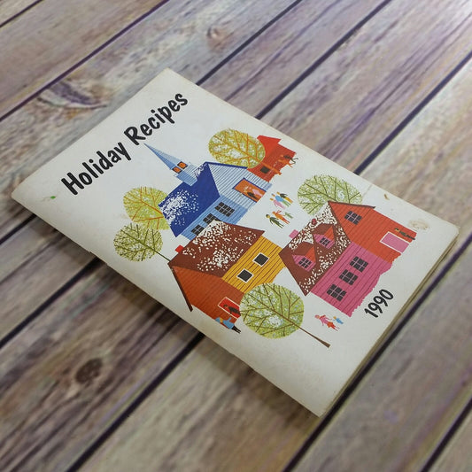 Vintage Cookbook Holiday Recipes 1990 IPS Electric Midwest Gas Midwest Energy Company Hays Kansas Paperback Booklet