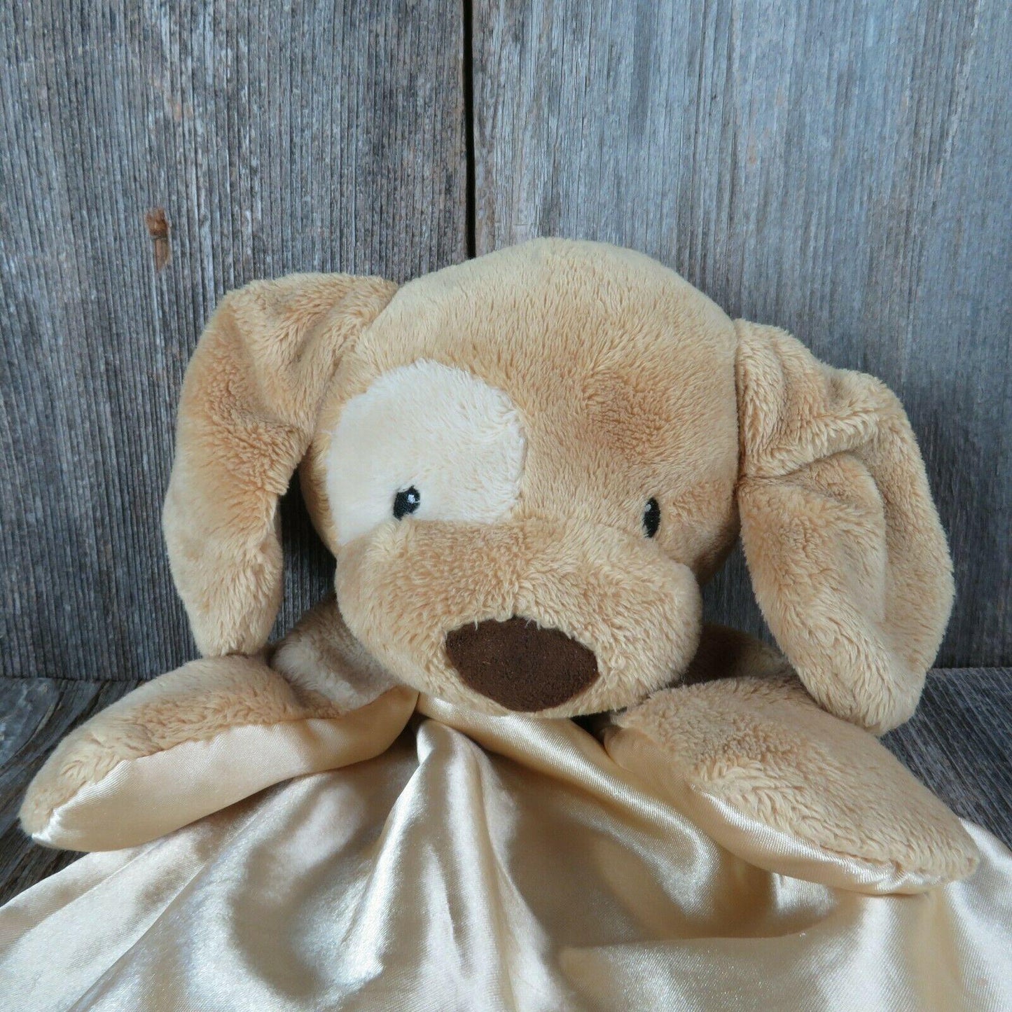 Dog Plush Lovie Blanket Puppy Baby Gund Spunky Huggybuddy Stuffed Animal Lovey