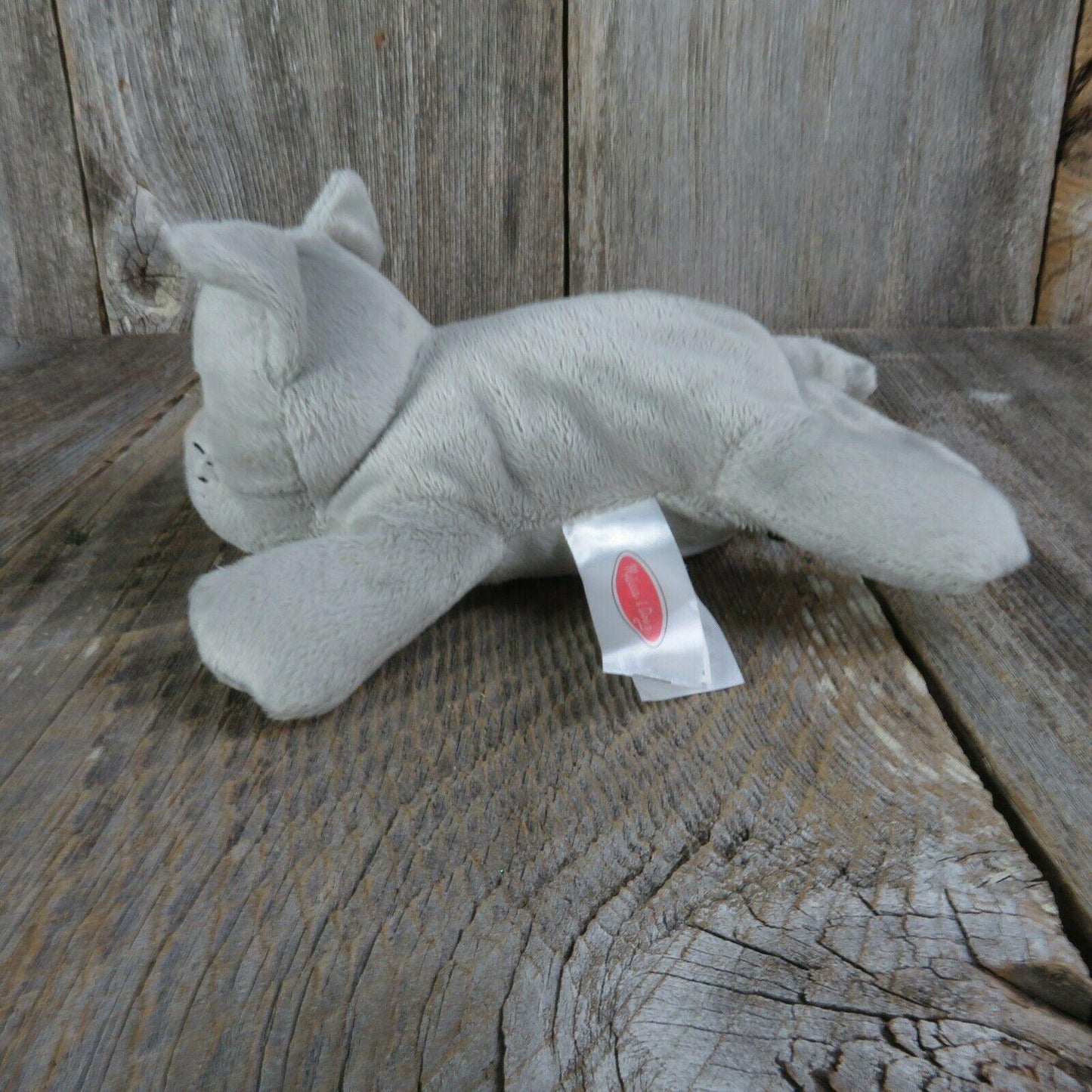 Gray Kitty Cat Plush Kitten Stuffed Animal Toy 9" Melissa & Doug Sewn Eyes