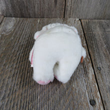 Load image into Gallery viewer, Vintage Bunny Baby Doll Plush African American Anne Geddes Rabbit Suit Stuffed Animal White Pink 1997
