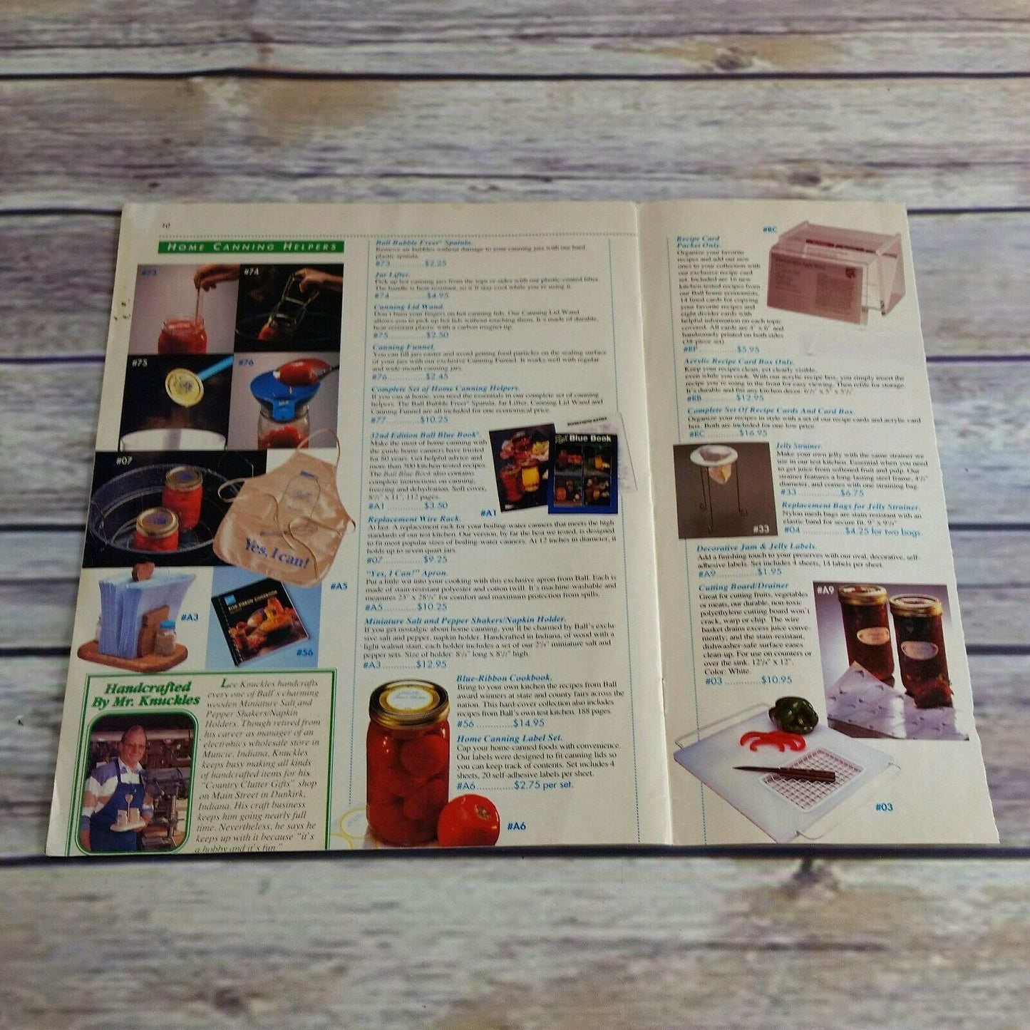 Vintage Ball Jar Consumer Newsline Canning Cookbook Newsletter Booklet Brochure Pamphlet Spring 1993