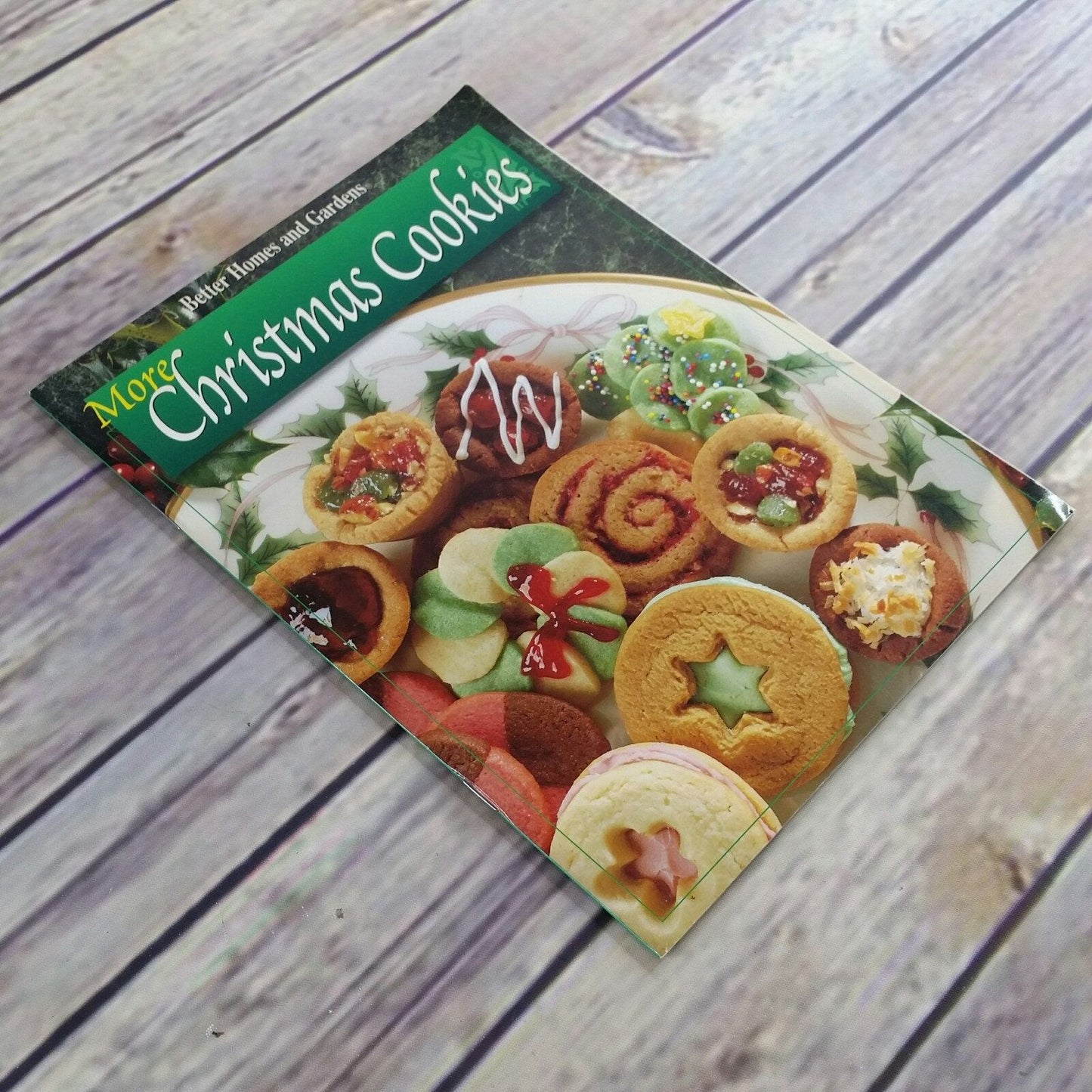 Vintage Cookbook More Christmas Cookies Recipes Better Homes and Gardens 1998 Paperback Christmas Cookies Booklet Pamphlet