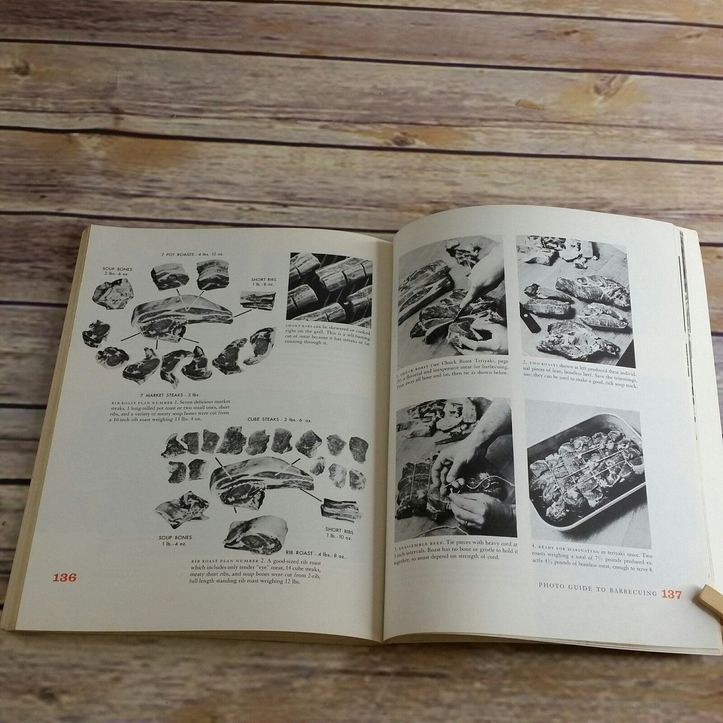 Vintage Cookbook Sunset Barbecue Cook Book Charcoal Grill 1967 How to Barbecue Paperback 480 BBQ Recipes