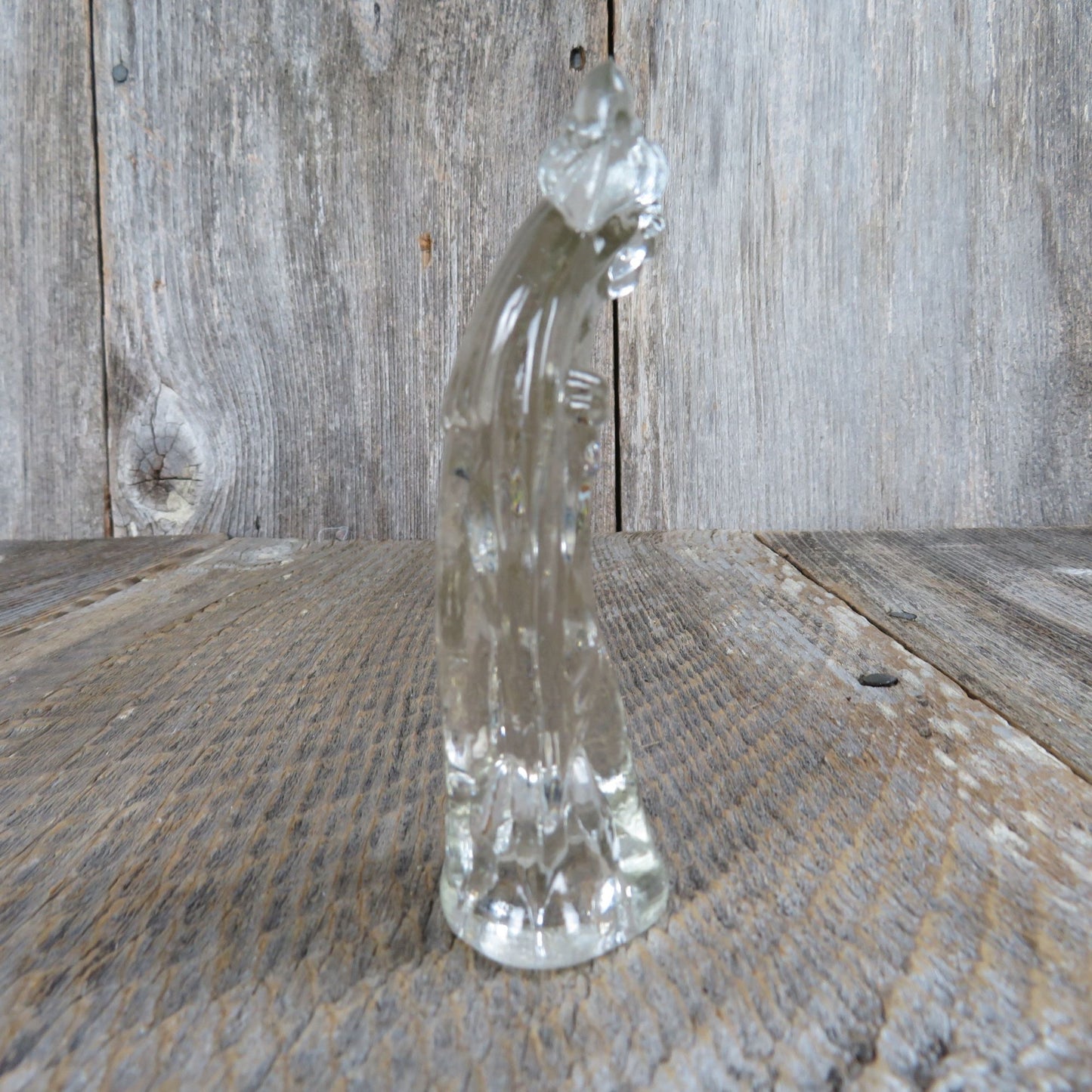 Wiseman Wise Men Figurine Clear Glass Nativity Replacement Wise Man Part Christmas Story Vintage