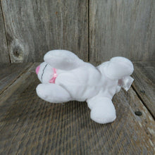 Load image into Gallery viewer, White Bunny Plush Rabbit Fisher Price Sewn Eyes Pink Nose Ears Mattel 2013