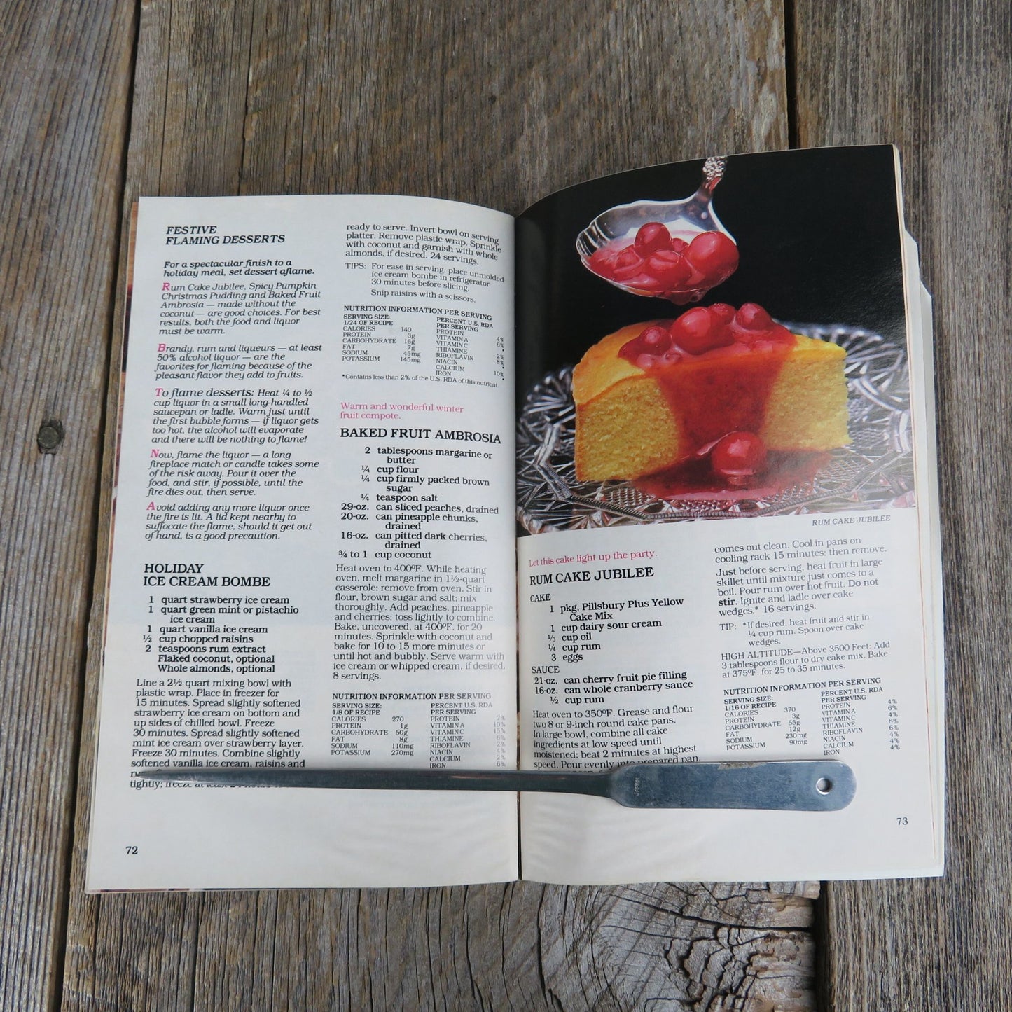 Creative Holiday Recipes Pillsbury Classic Cookbook Pamphlet Grocery Store Booklet 1982