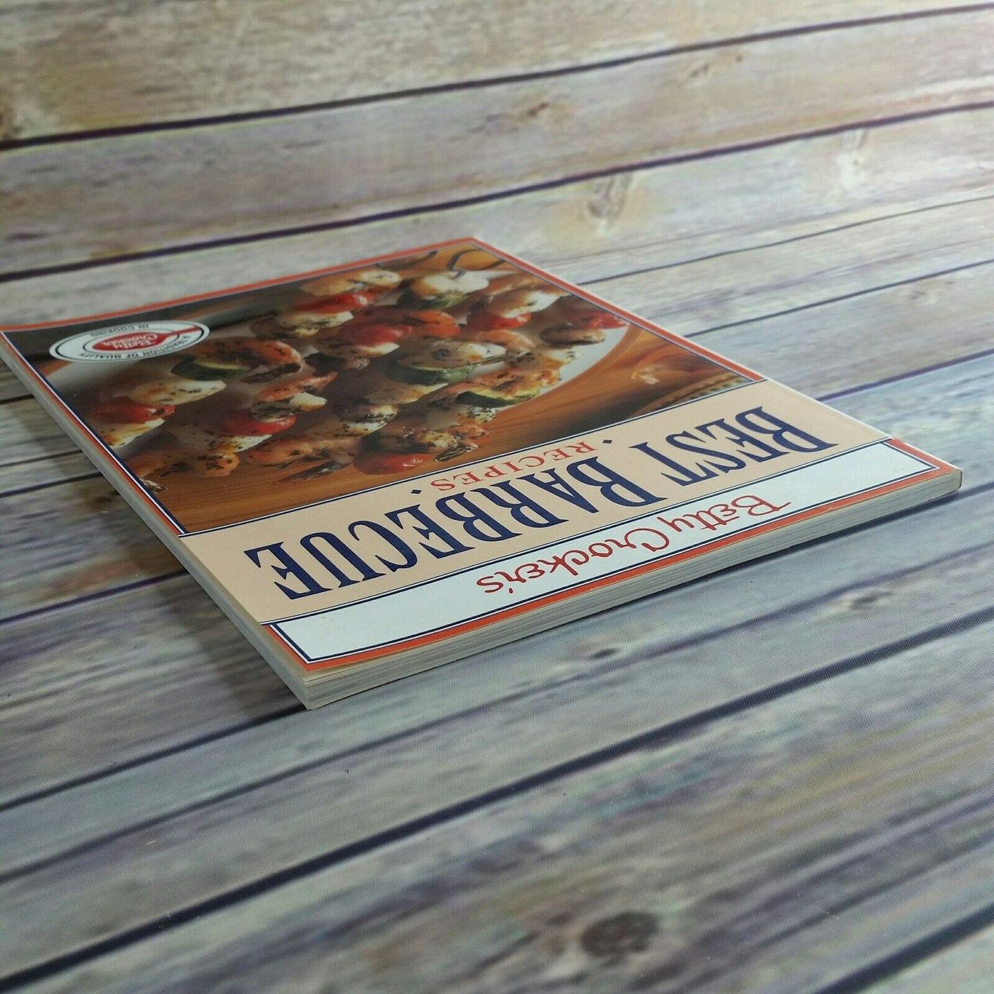 Vintage Cookbook Best Barbecue Recipes 1993 Betty Crocker Paperback Prentice Hall