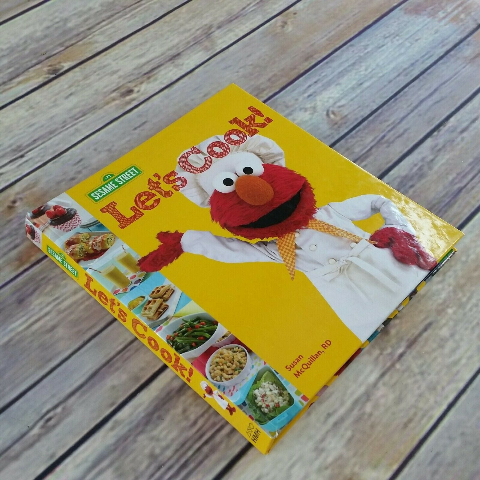 Sesame Street Kids Cookbook Lets Cook Elmo Susan McQuillan Hardcover S ...