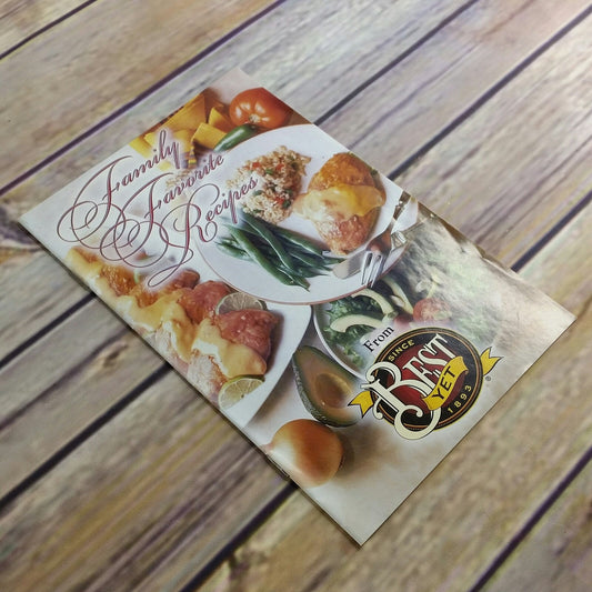 Vintage Cookbook Best Yet Brand Family Favorite Recipes 2000 Promo Fleming Co Paperback Booklet