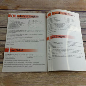Vintage Cookbook Best Yet Brand Family Favorite Recipes 2000 Promo Fleming Co Paperback Booklet