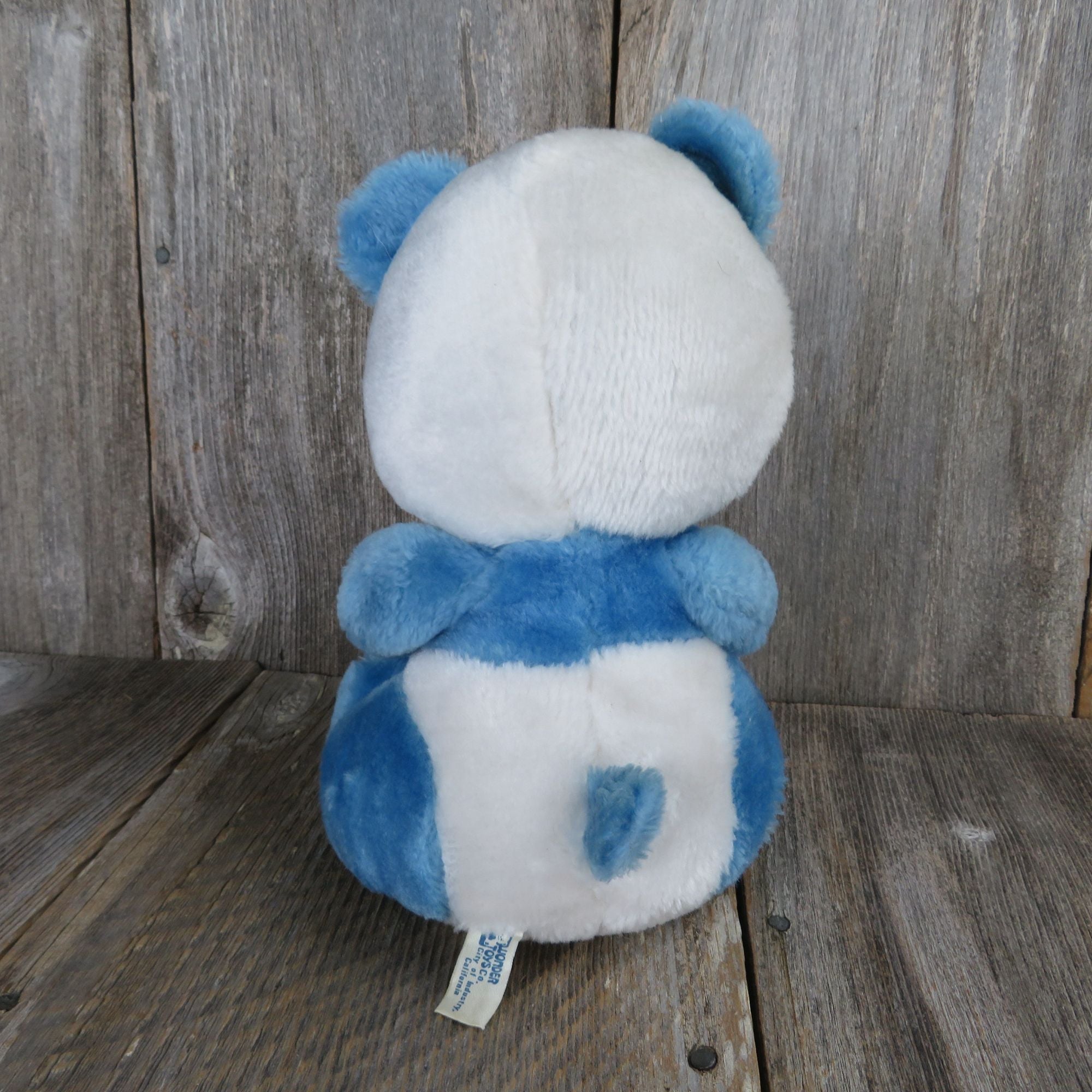 BLUE PANDA Get Well Soon Teddy Bear, Stuffed Animal Gift (9.25 x 8 x 6 in,  White)