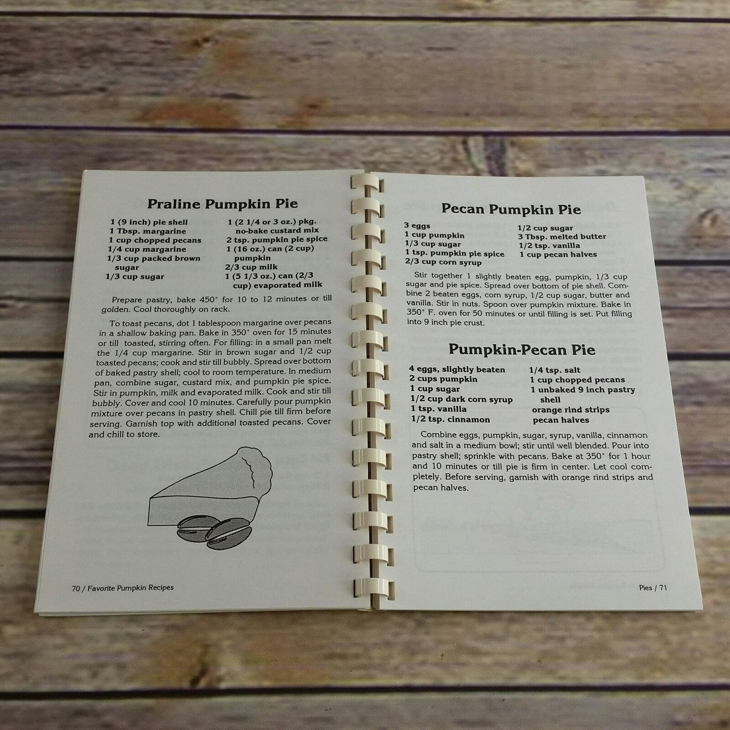 Vintage Cookbook Pumpkin Lovers Cook Book 1998 Over 175 Recipes Spiral Bound Paperback Pumpkin Recipes Breads Rolls Muffins Cakes Cookies