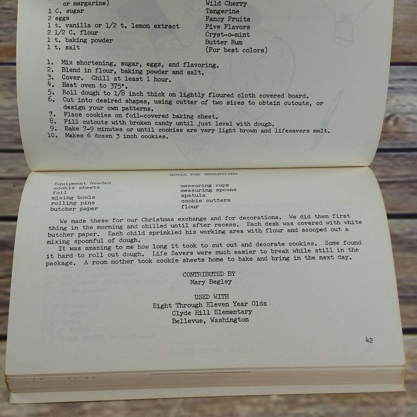 Vintage Cookbook Kids Can Cook Recipes Children 1973 Paperback Corrinne Baerwald Linda Bourg