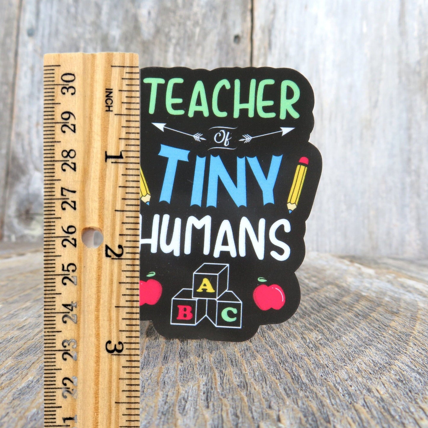 Teacher of Tiny Humans Sticker Teacher Preschool Kindergarten School Themed