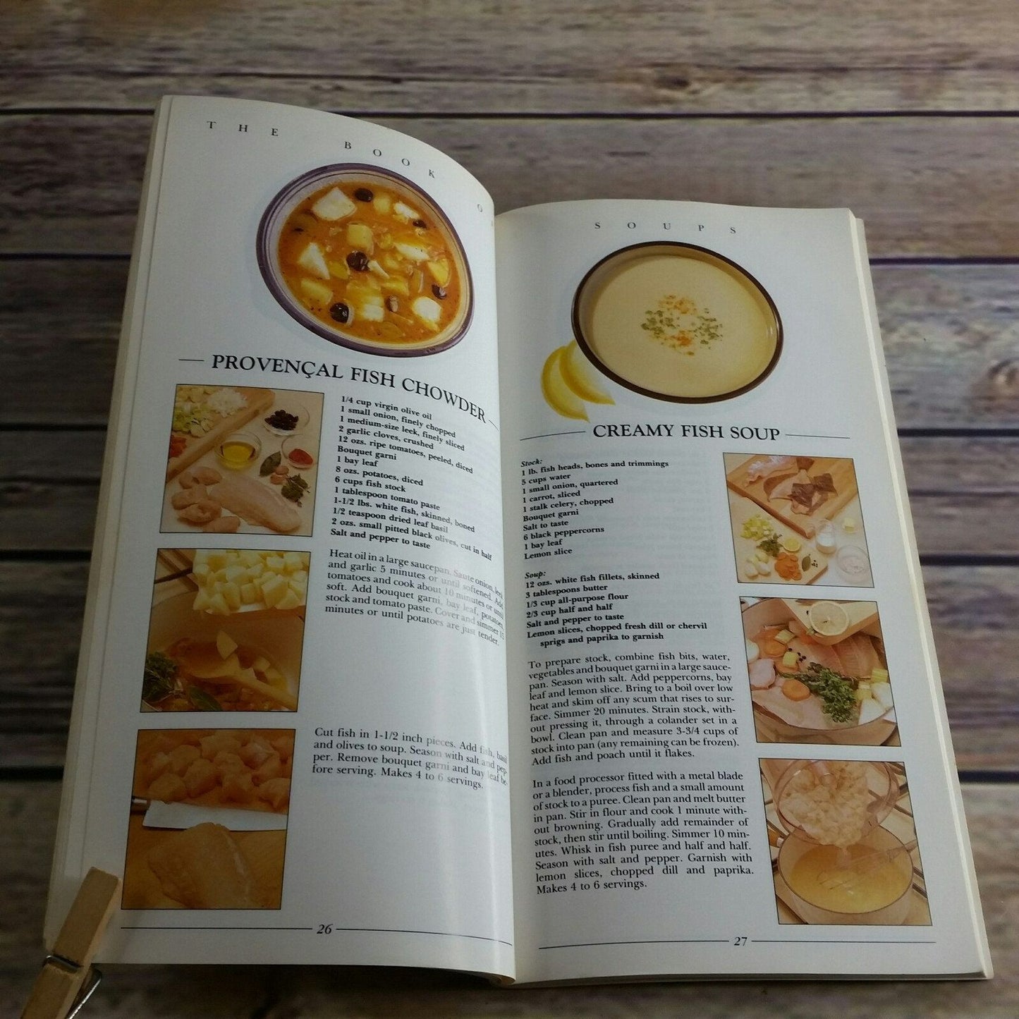 Vintage Cookbook The Book of Soups Recipes 1989 HP Books Lorna Rhodes Paperback