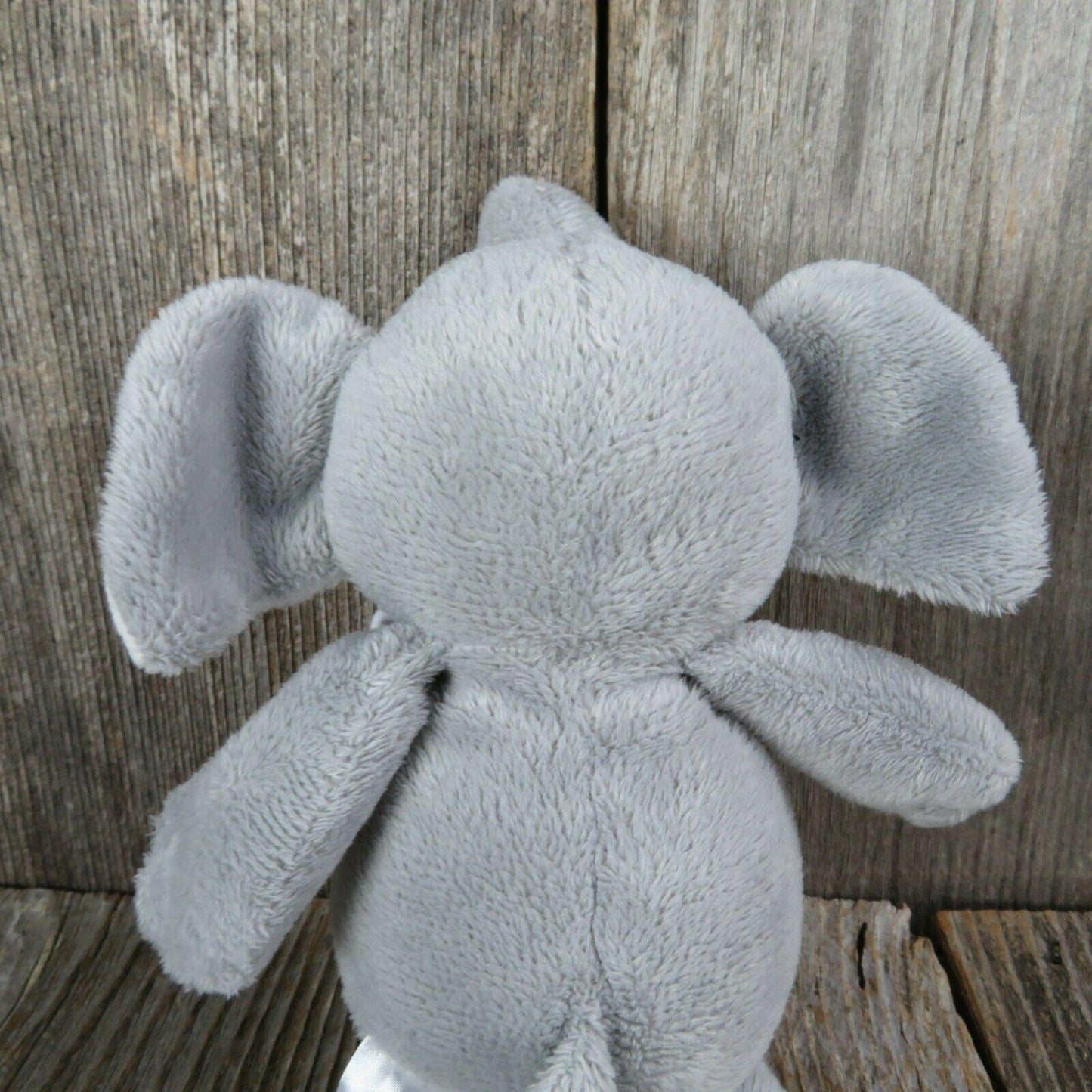 Baby Elephant Plush Mini Bib Sewn Eyes Stuffed Animal DCM Corp