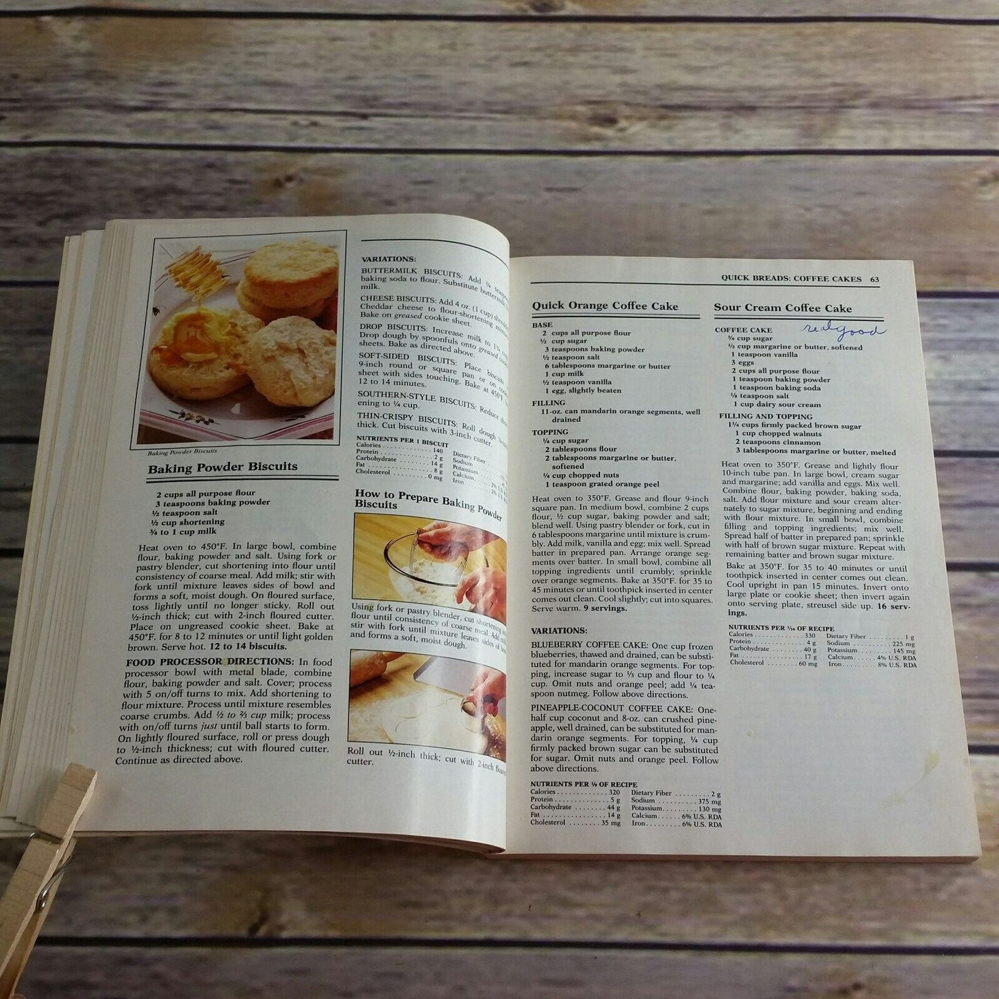 Vintage Cookbook Pillsbury All Purpose Cookbook Recipes Paperback  1989 Breads Cakes Desserts Meats Soups Vegetables and More