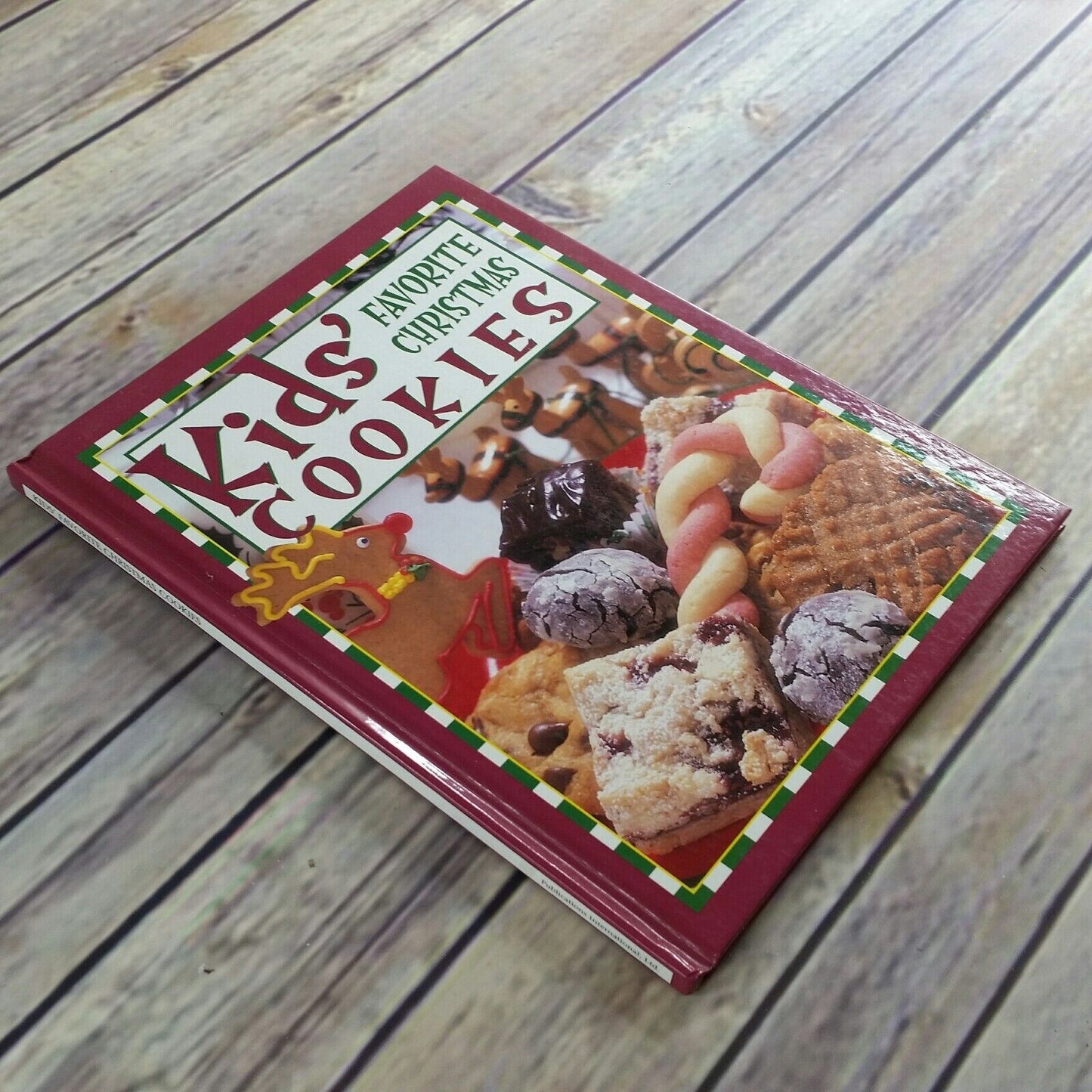 Kids Favorite Christmas Cookies Cookbook Hardcover 1999 Publications International