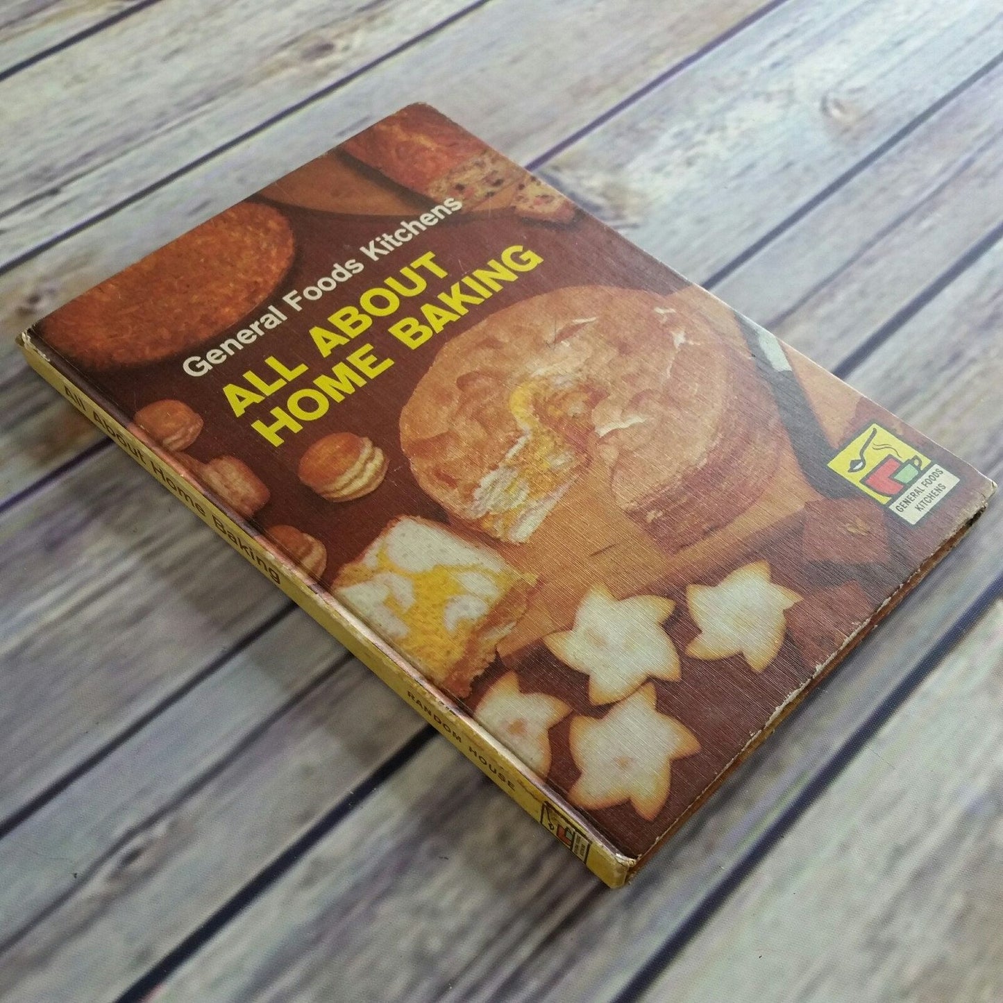Vintage Cookbook All About Home Baking General Foods Kitchens 1960 Hardcover No Dust Jacket