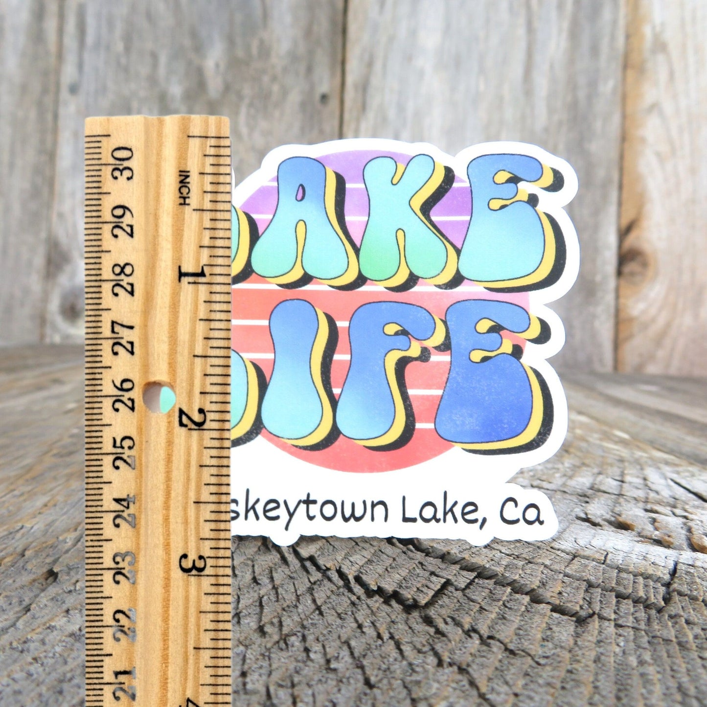 Whisketown Lake California Sticker Lake Life Waterproof Camping Outdoors Souvenir Redding Ca