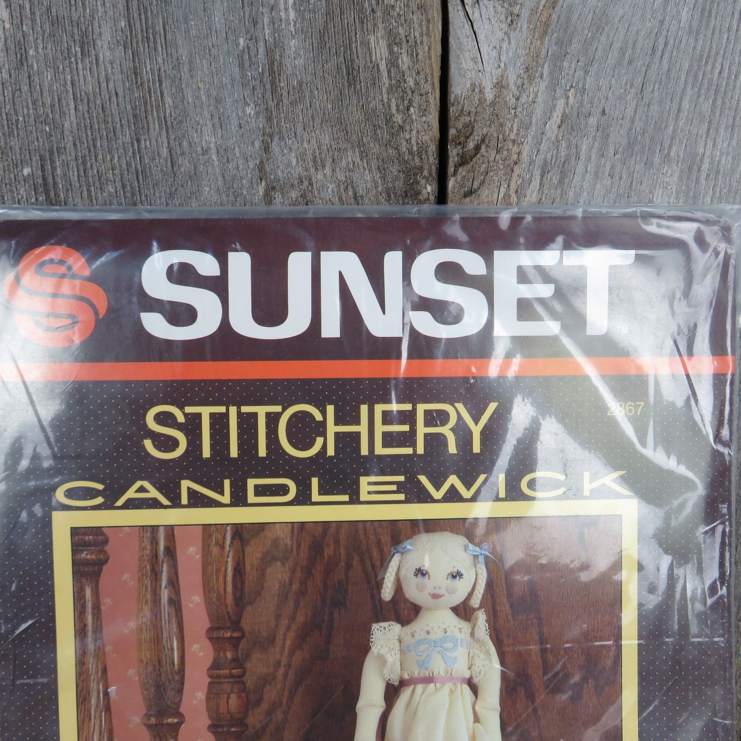 Stitchery Doll Kit Candlewick Embroidery Sunset Stitchery Rag Doll 2867