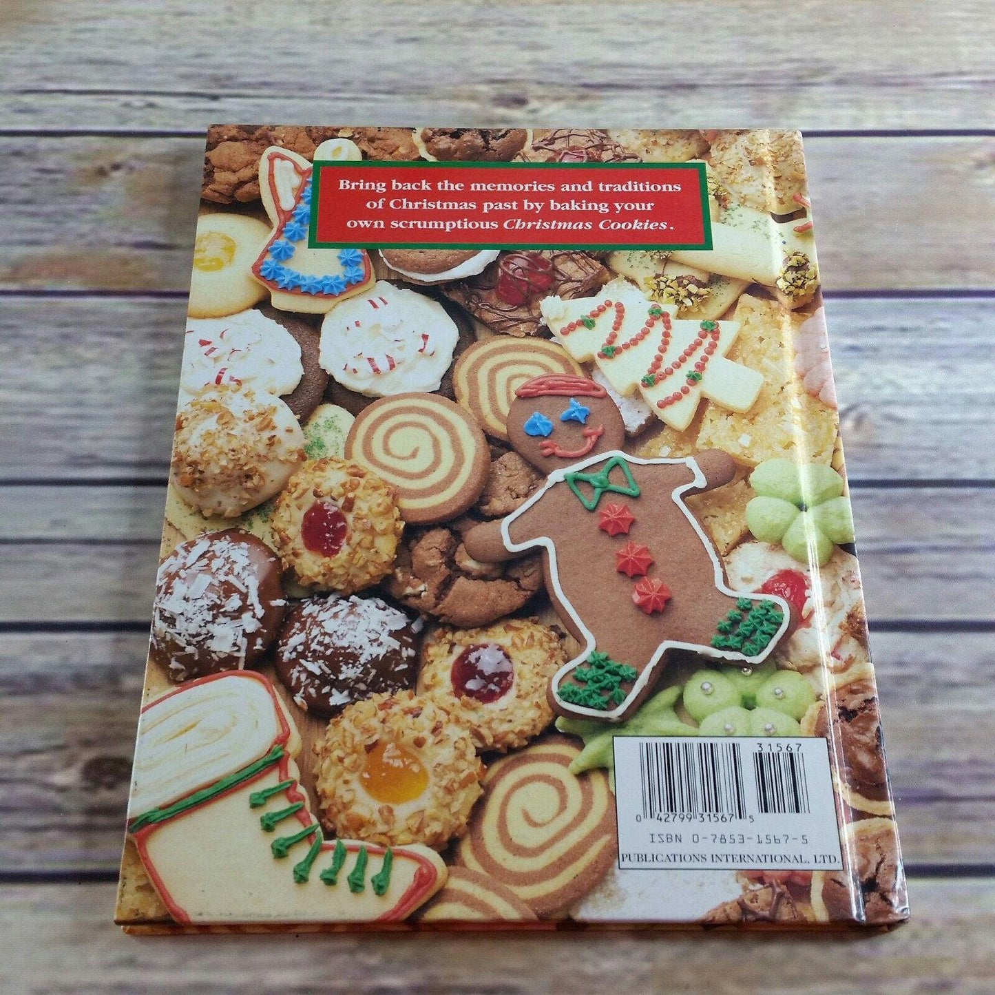 Vintage Cookbook Christmas Cookies Cookie Cook Book 1995 From Your Favorite Brand Name Companies Duncan Hines Hersheys Borden Hardcover