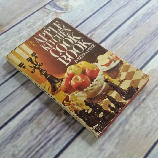 Vintage Cookbook Apple Kitchen Cook Book Recipes 1966 Apple Dessert Recipes Salads Main Dishes and More Demetria Taylor