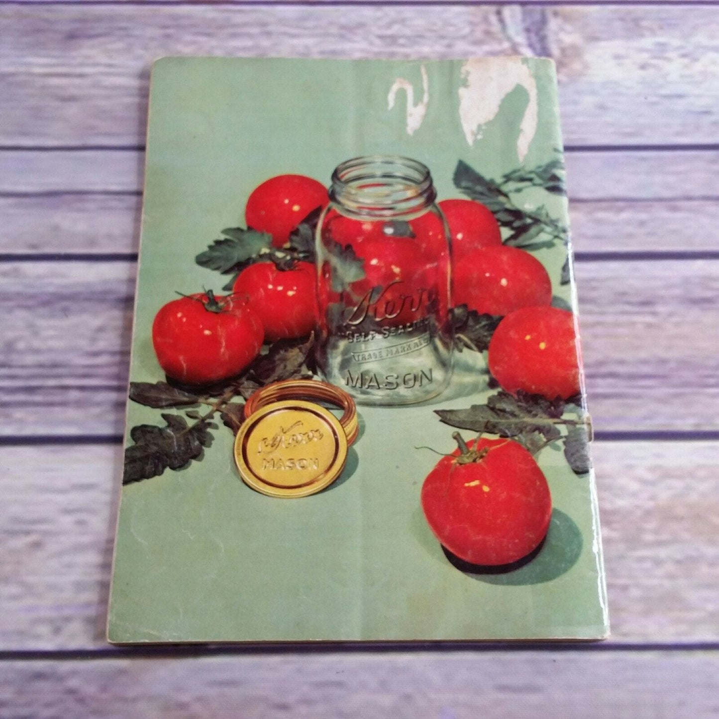 Vintage Kerr Home Canning Book Cookbook Recipes 1953 Booklet Food Preservation Promo Ads Advertising