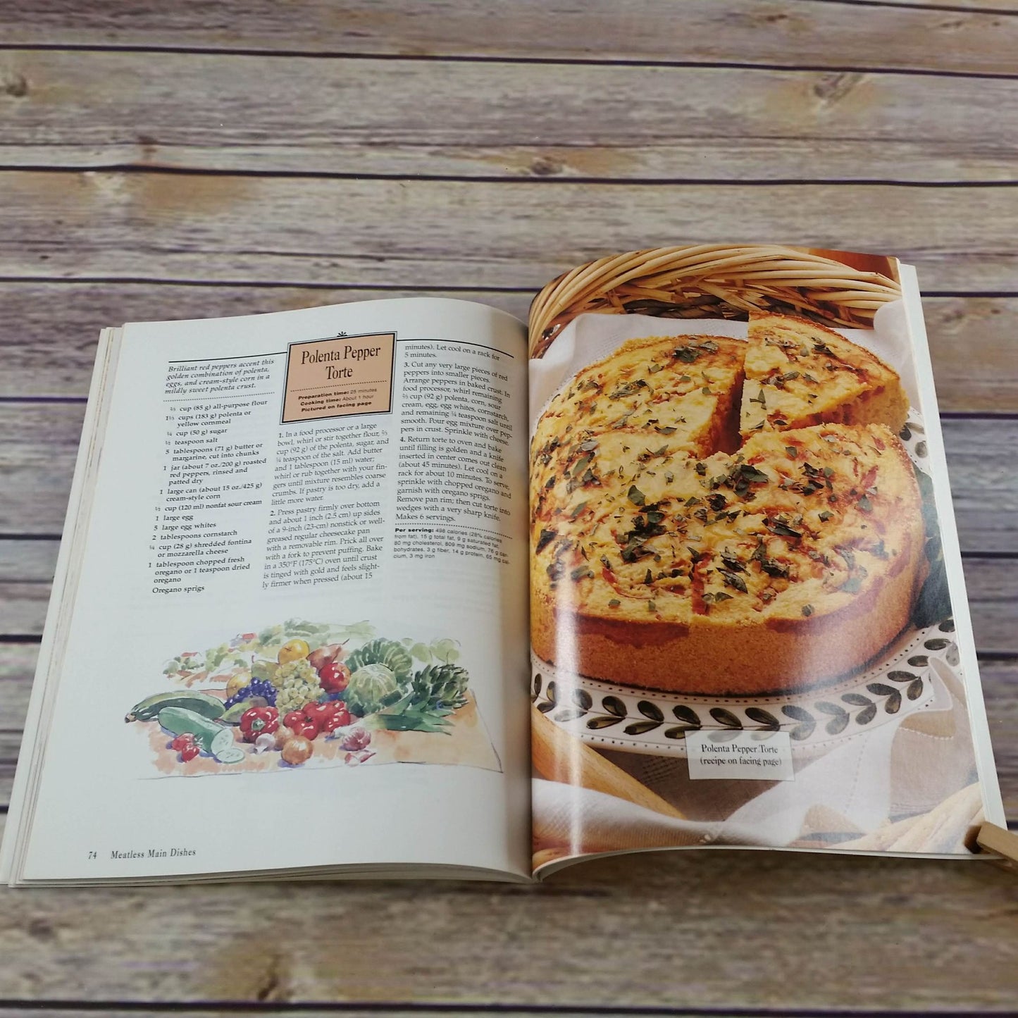 Sunset Low Fat Italian Cook Book Recipes For Healthy Eating 1996 Paperback Pasta Salad Vintage Dessert