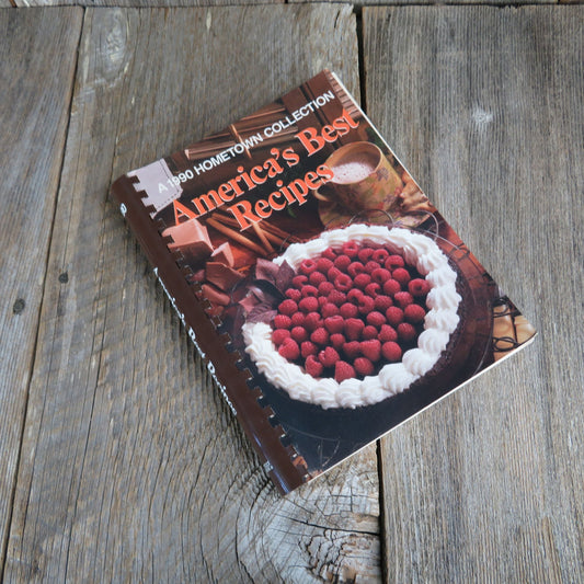 Vintage America's Best Recipes Cookbook Oxmoor House Hometown Collection 1990 Spiral Bound