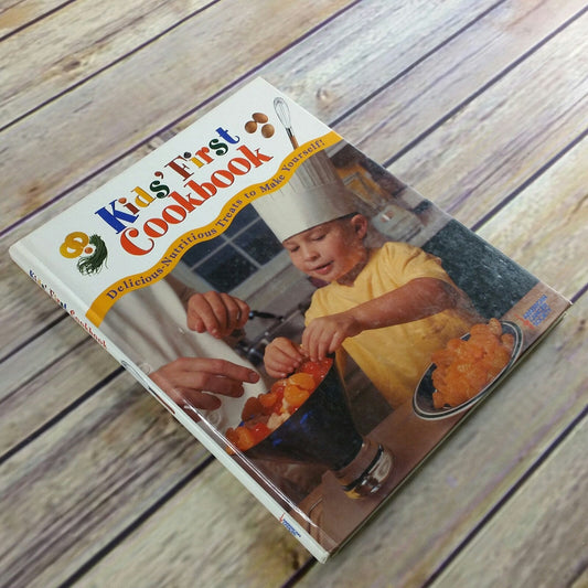 Vintage Kids Cookbook Kids First Cookbook American Cancer Society Childrens Recipes Hardcover 2000 - At Grandma's Table