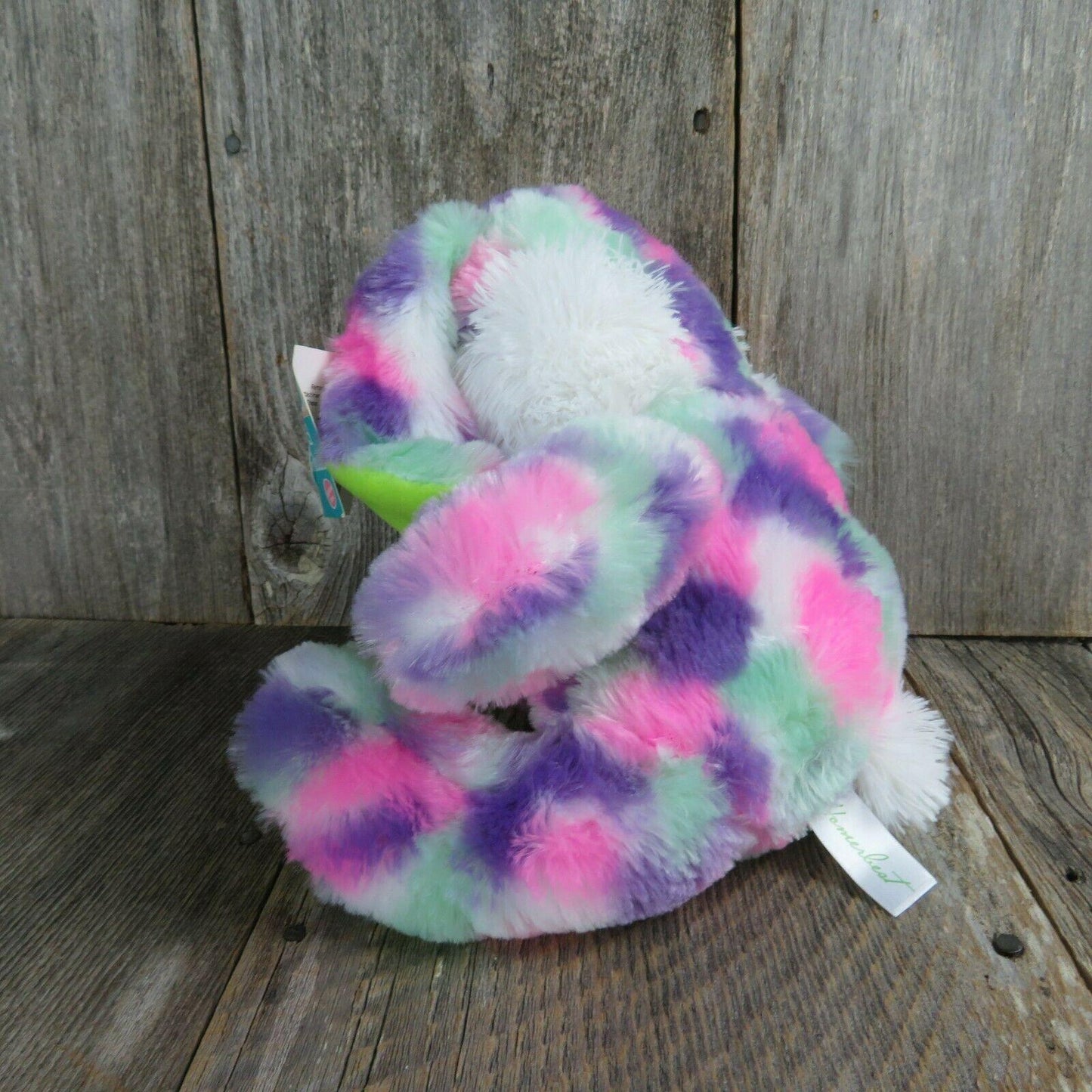 Bunny Rabbit Plush Multi Colored Jelly Bean Scent Hamerbest Stuffed Animal Pink