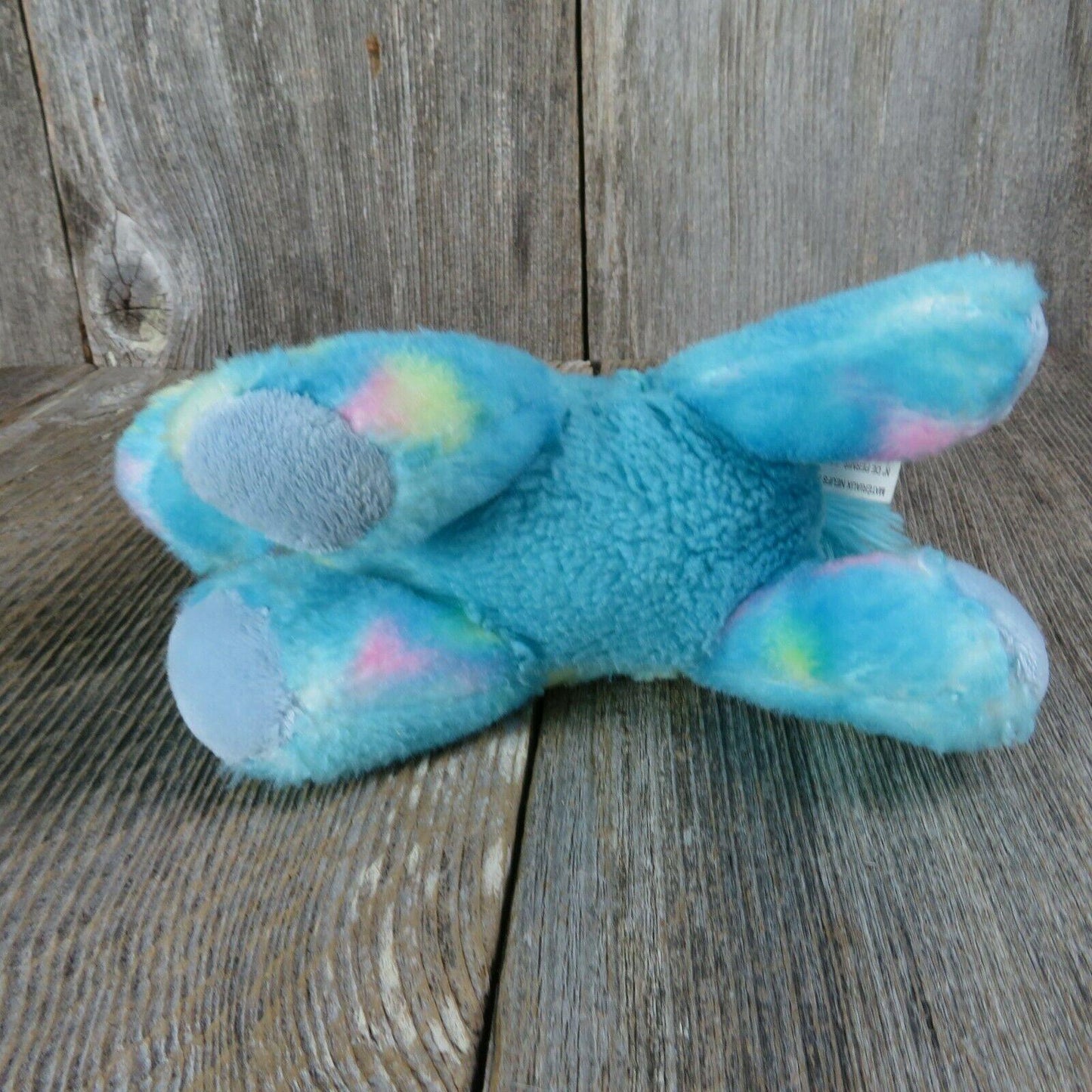 Blue Unicorn Plush Pink Yellow Aurora Stuffed Animal