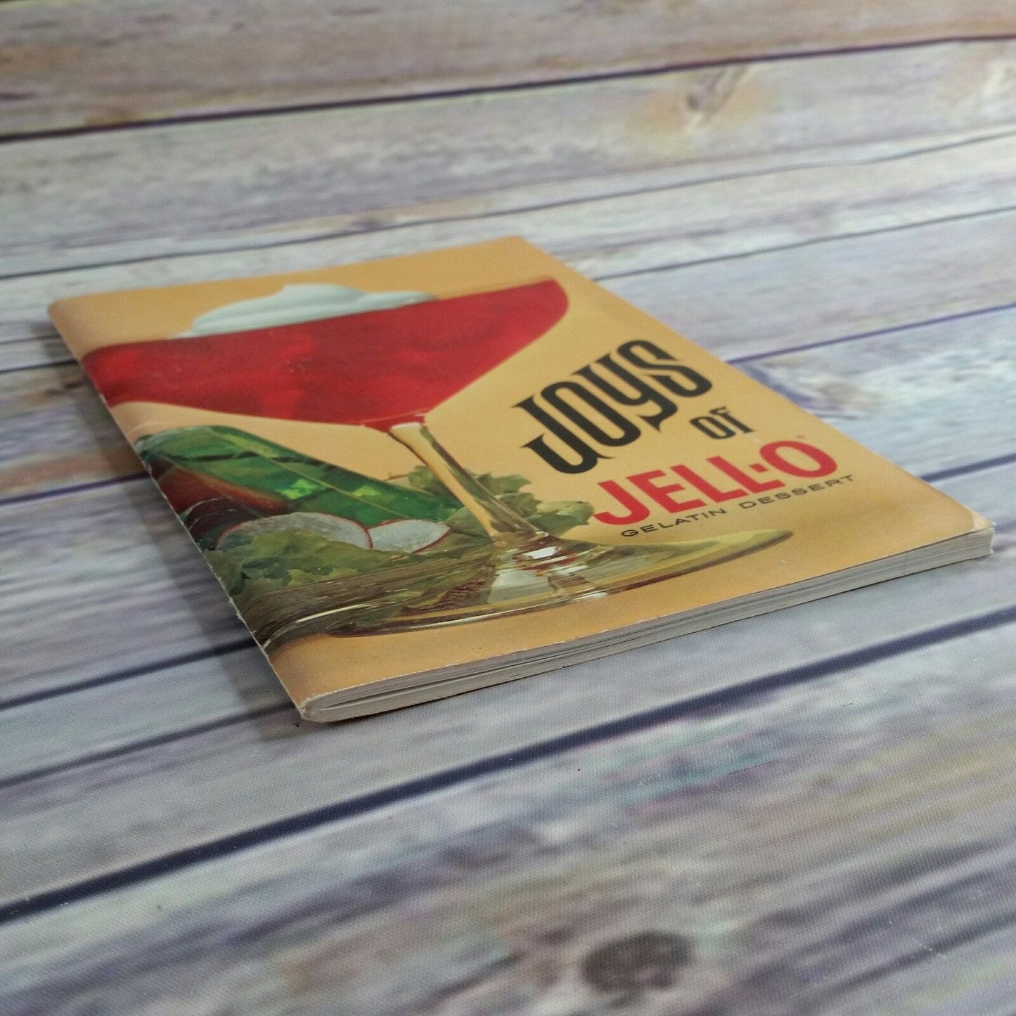 Vintage Joys of Jello Recipe Book Cookbook Promo 6th Edition Paperback Booklet