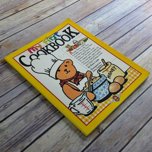 Vintage Kids Cookbook My First Cookbook Paperback Childrens Cook Book Rena Coyle 1985 Jerry Joyner - At Grandma's Table