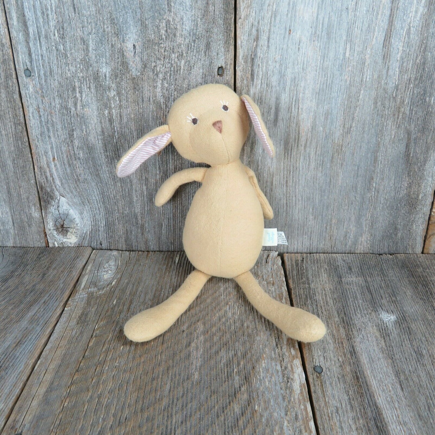 Tan Mouse Plush Hazel Village Striped Ears Organic Cotton No Clothes 2012