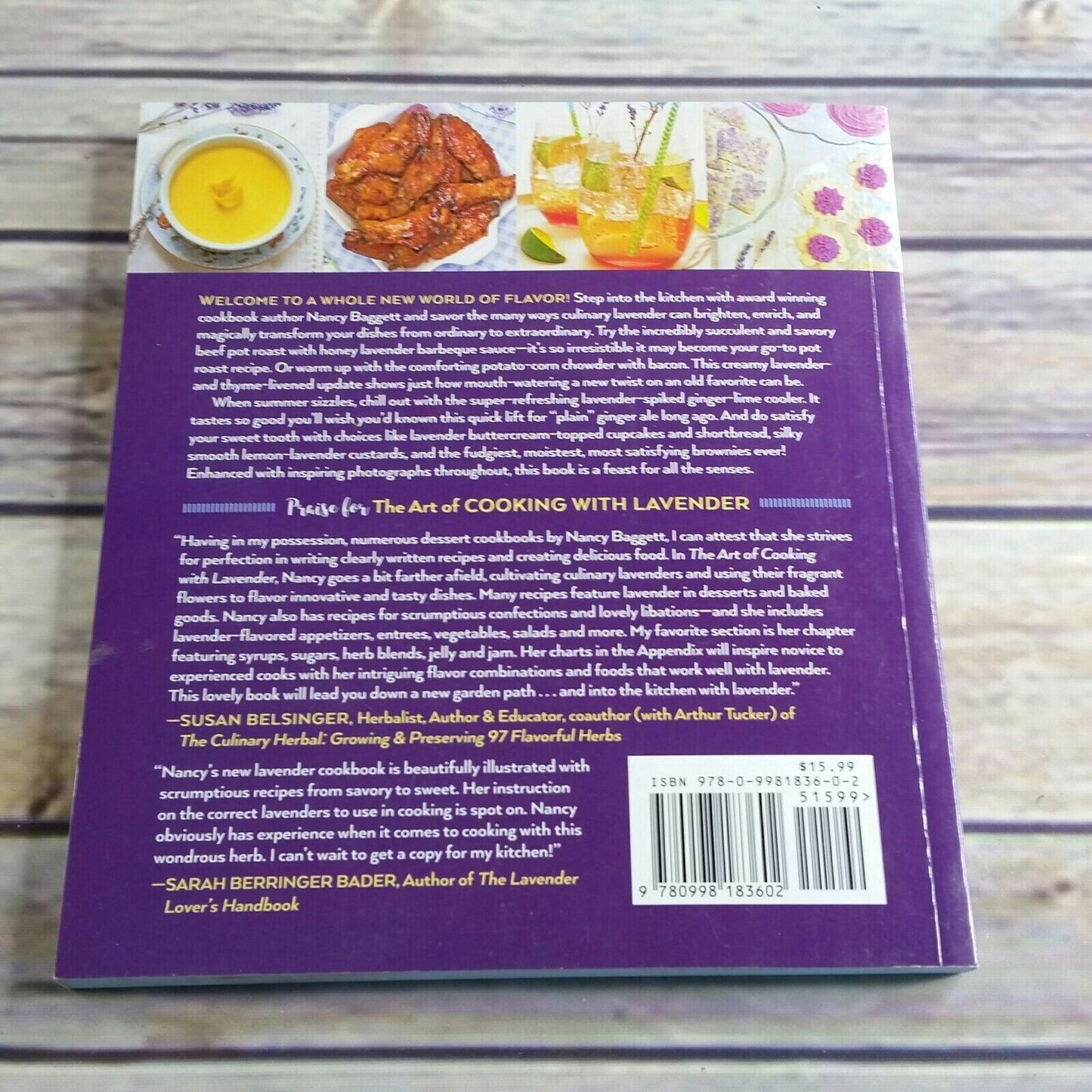 The Art of Cooking with Lavender - Paperback By Nancy Baggett - VERY GOOD