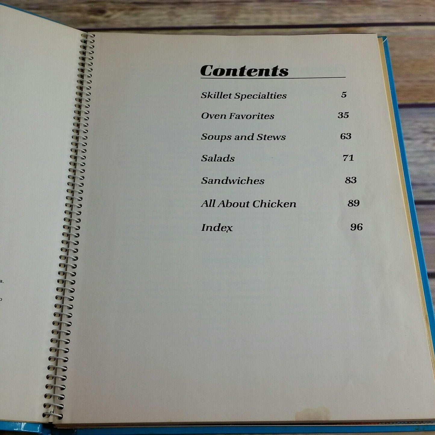 Vintage Cookbook Chicken Recipes Betty Crocker 1985 Second Printing Golden Press Spiral Bound