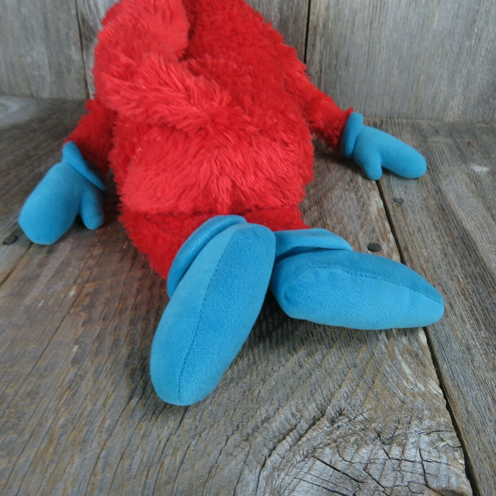 FOX IN SOCKS DR SEUSS KOHLS CARES FOR KIDS Red Plush Blue Socks NEW in BAG