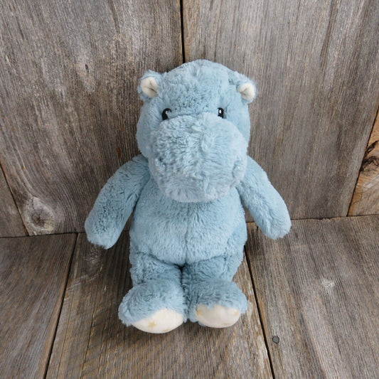 Dreamy Blue Hippo Plush Cloud b Hugginz Soft Toy Stuffed Animal Gold Stars 2017