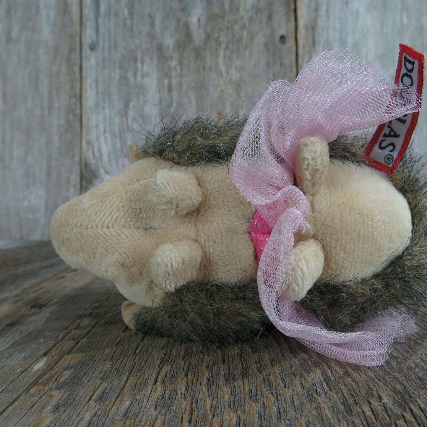 Hedgehog Plush Pink Swirl Tutu Douglas Cuddle Toys #629 Stuffed Animal Toy