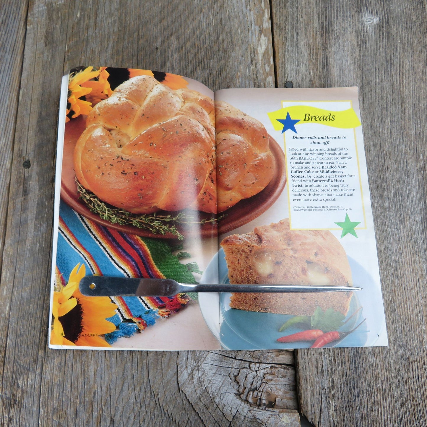 Bake Off Recipes Cookbook Pillsbury 36th Cooking and Baking Contest 1994 Paperback Booklet Grocery Store Booklet