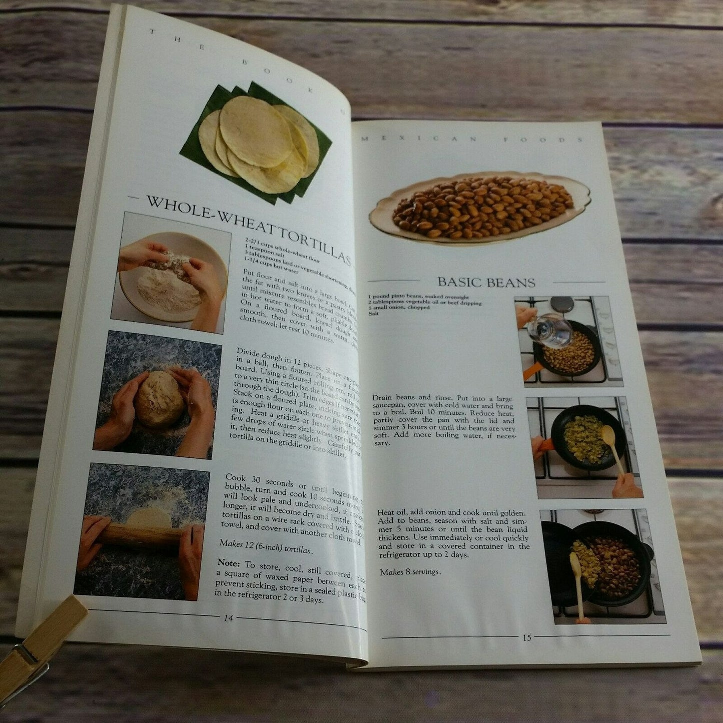 Vintage Cookbook The Book of Mexican Food Recipes 1991 HP Books Christine Barrett Paperback